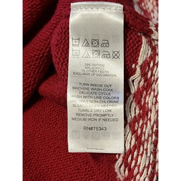 Tahari Baby Girl Fair Isle Knit Christmas Tree Dress Sz 24 Month Embroidery‎ - Picture 9 of 16